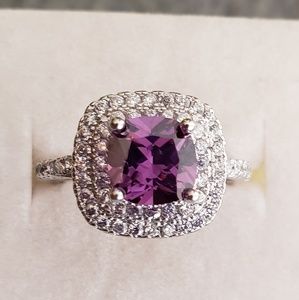 Purple sapphire